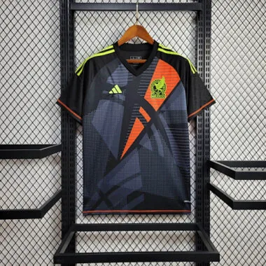 2024 Mexico Goalkeepers Black Kit Football AAAAJersey Yupoo