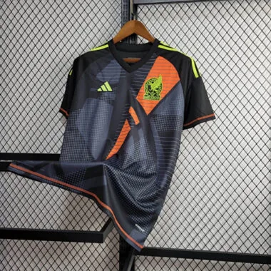2024 Mexico Goalkeepers Black Kit Football