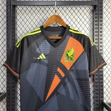 2024 Mexico Goalkeepers Black Kit Football