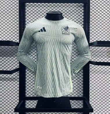 2024 Mexico Away Long Sleeve Kit Player Version Shirt Football AAAAJersey Yupoo