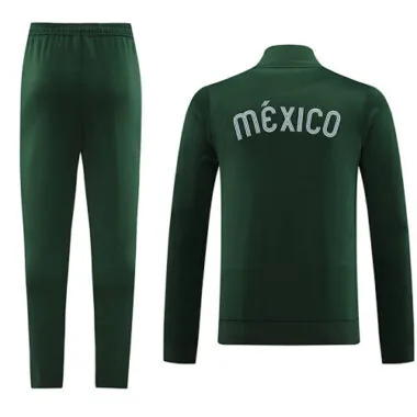 2024 Mexico Dark Green Jacket Suits Jerseys World