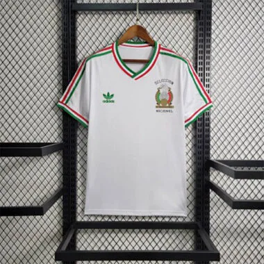 85-86 Retro Mexico Away S-XXL Cheap Soccer Jerseys