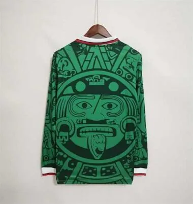 1998 Mexico green home long sleeve