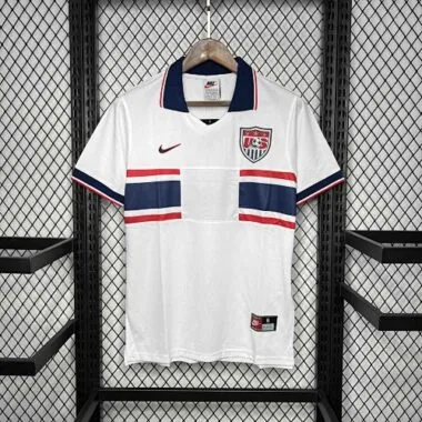 1995 USA Home Kit Vintage Football Apparel AAAAJerseys Dropshipping Yupoo