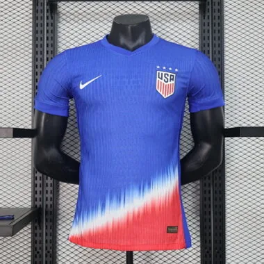 2024 USA Away Blue Kit Player Version Shirt Best Jerseys Yupoo