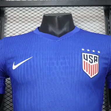 2024 USA Away Blue Kit Player Version Shirt Best Jerseys