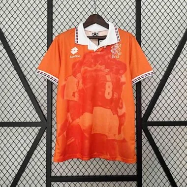 1996 Netherlands Home Retro Kit Football Apparel
