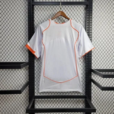 2004 Netherlands Away Retro Kit Vantage Shirt Soccer Jerseys