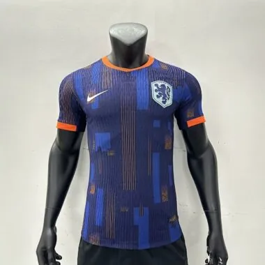 Camisa da seleção holandesa para jogos fora de casa de 2024, versão de jogador – As melhores camisolas