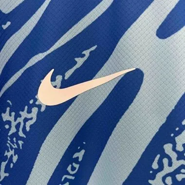 2024 Portugal Blauw Keepersuitrusting Sport