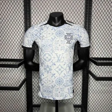 2024 Portugal Co-Branded LV Special Edition Player Version Shirt AAAAJersey Supplier Yupoo