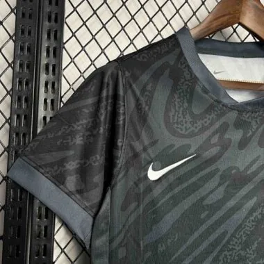 2024 Portugal Doelman Zwart Tenue UEFA Euro 2024 Voetbaltenue