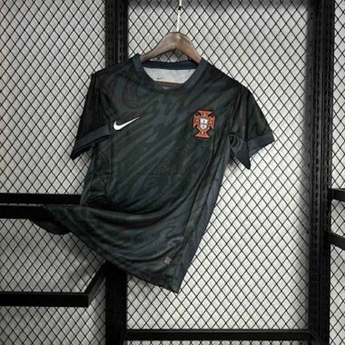 2024 Portugal Doelman Zwart Tenue UEFA Euro 2024 Voetbaltenue