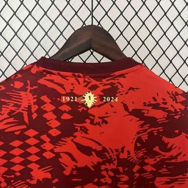 2024 Portugal Training Kit Red UEFA Euro Shirt Football