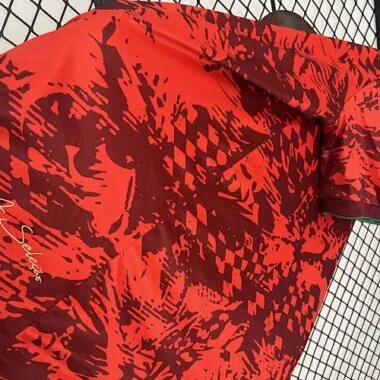 2024 Portugal Training Kit Red UEFA Euro Shirt Football