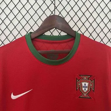 2012 Portugal Home Retro Kit Vintage Shirt Football