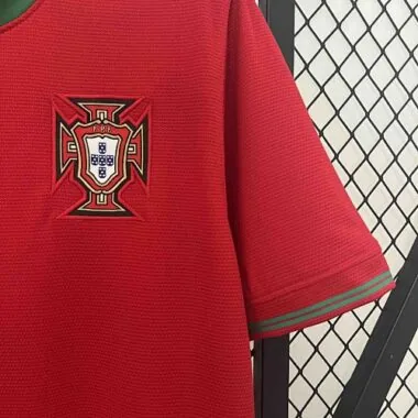 2012 Portugal Home Retro Kit Vintage Shirt Football