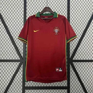 97-98 Portugal Home Retro Kit Vintage Shirt Football AAAAJersey Supplier