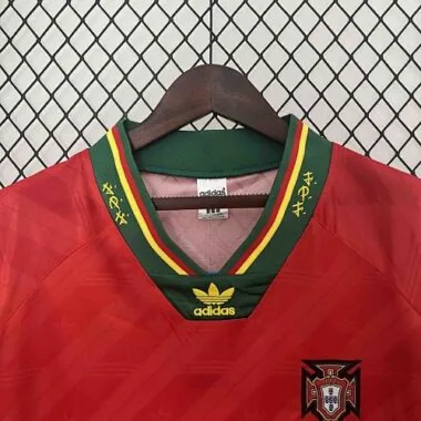 92-94 Portugal Home Retro Kit Vintage Shirt Football