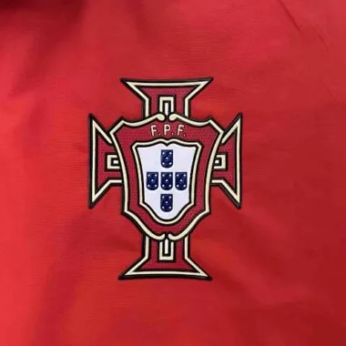 2024 Portugal Trench Coat Reversible Windbreaker Double-Sides Jacket Soccer