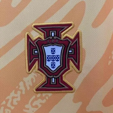 2024 Portugal Goalkeeper Yellow Kit UEFA Euro Football