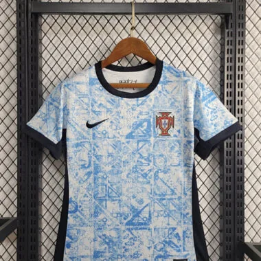 2024 Portugal Away Woman Shirt Jersey