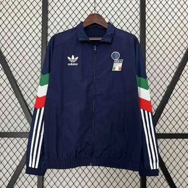 2024 Italy Navy Training Windbreaker Jacket Sport