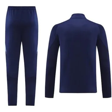 2024 Italy Long Sleeve Kit Navy Jacket Suits Soccer Jerseys