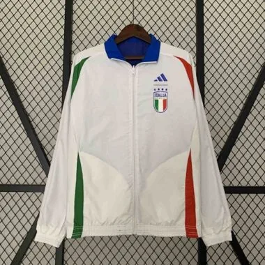Giacche da calcio reversibili Italia 2024, modello Home&Away, a doppio lato, in vendita