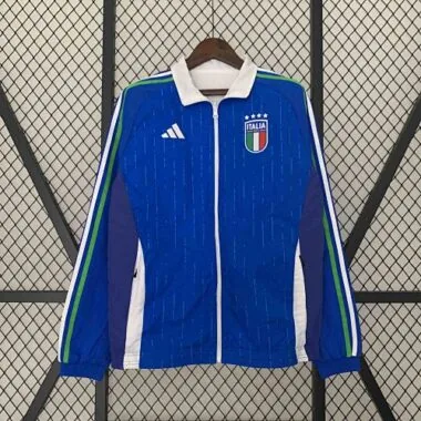 Giacche da calcio reversibili Italia 2024, modello Home&Away, a doppio lato, in vendita