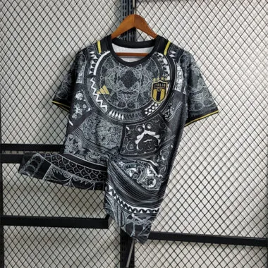 Maglie da calcio “Italy Black Special Edition” 2024, taglie dalla S alla XXL