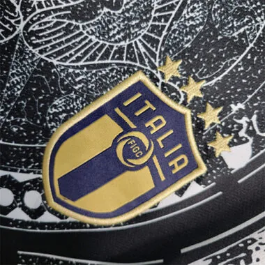 Maglie da calcio “Italy Black Special Edition” 2024, taglie dalla S alla XXL
