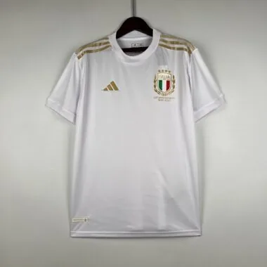 2023 Italy 125th Anniversary White S-4XL