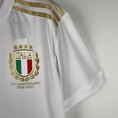 2023 Italy 125th Anniversary White S-4XL