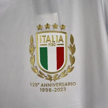 2023 Italy 125th Anniversary White S-4XL