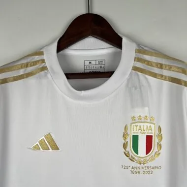 2023 Italy 125th Anniversary White S-4XL