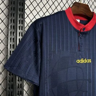 1996 Spain Away Retro Kit Vintage Shirt Sport