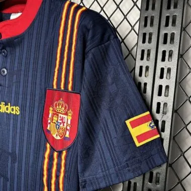 1996 Spain Away Retro Kit Vintage Shirt Sport
