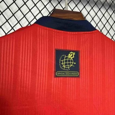 1996 Spain Home Retro Kit Vintage Shirt Sport