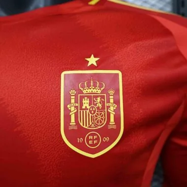2024 Spain Home Long Sleeve Kit Player Version Shirt Sport