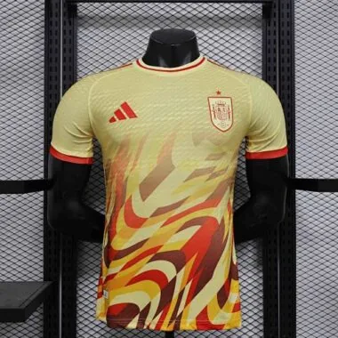 2024 Spain Yellow Special Edition Player Version Shirt Sport AAAAJersey Yupoo