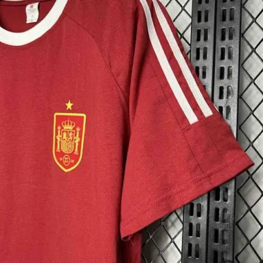 24-25 Spain Retro Style Red Kit