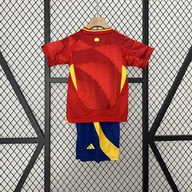 2024 Spain Home Kid Kits Children Sets Football