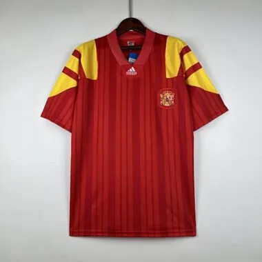 92-94 Spain Home S-XXL football t-shirt