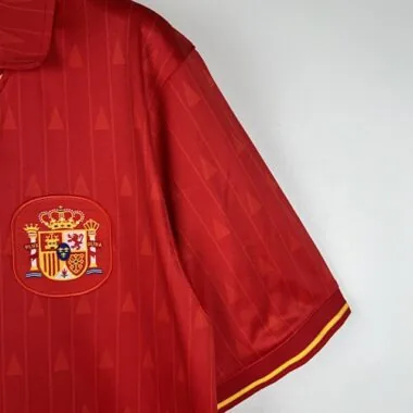88-91 Retro Spain Home S-XXL Soccer Jerseys