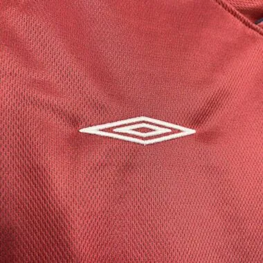 2002 England Away Retro Kit Double-Sided Uniform
