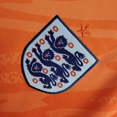 Divisa da portiere dell'Inghilterra 2024, maglia arancione UEFA Euro