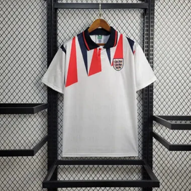 1992 England Home Retro Kit Vintage Shirt Football