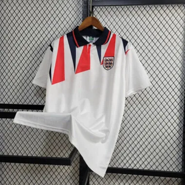 1992 England Home Retro Kit Vintage Shirt Football