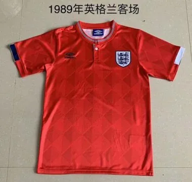 1989 England away red